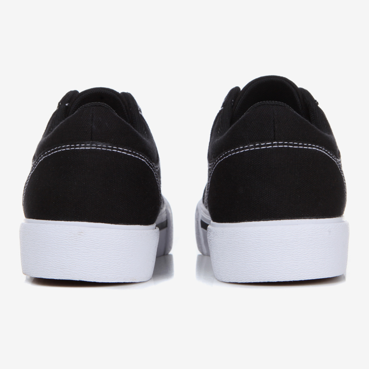 Hot Sale Fashion Style Unisex Comfortable Black Unisex Canvas Sneaker Young Men's Casual Shoes